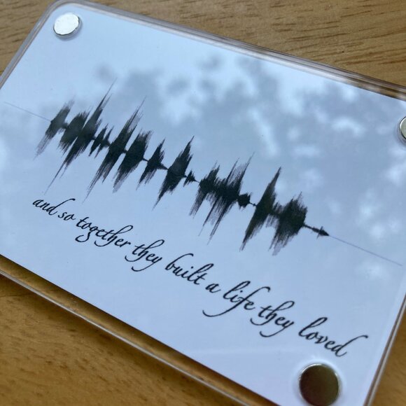 And So Together They Built A Life They Loved Soundwave Magnet - Picture 5 of 6